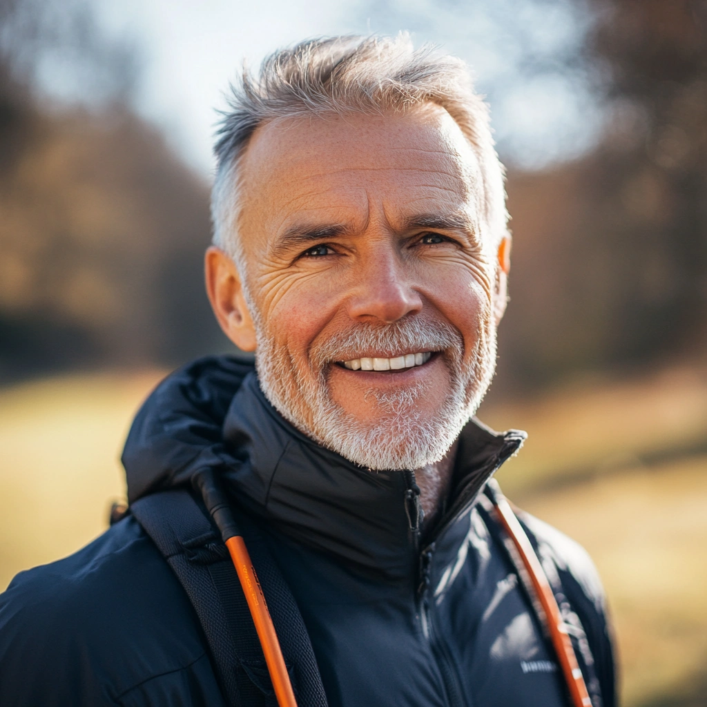 Іван Литвиненко - інструктор з скандинавської ходьби